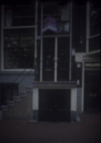 Hausfassade Amsterdam II | 2014 | Camera Obscura | Pigmentdruck auf Alu-Dibond | 180 x 140 cm