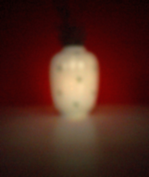 Weiße Vase | 2012 | Camera Obscura | Pigmentdruck auf Alu-Dibond | 150 x 100 cm