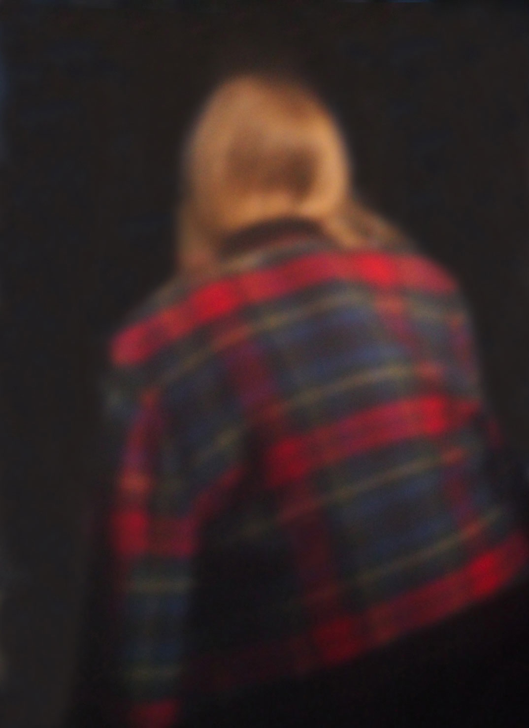 20 „Karrierte Jacke“, 2016 Amsterdam, Camera Obscura, Pigmentdruck auf Alu-Dibond