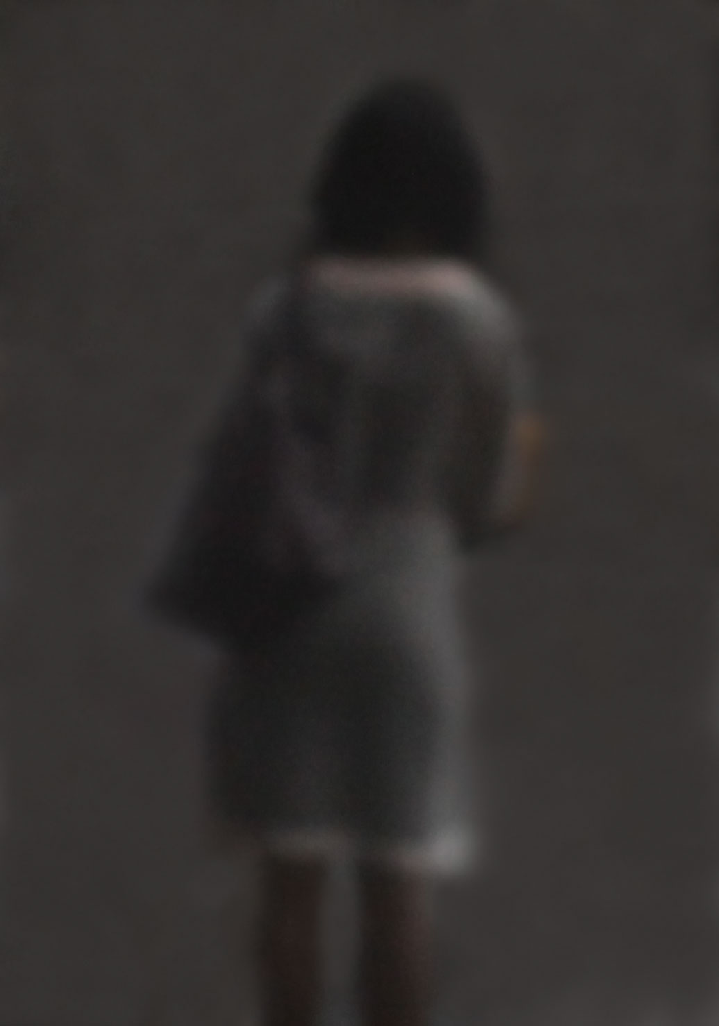 38 „Frau mit warmen Grautönen“, 2012, New York, Camera Obscura, Pigmentdruck auf Alu-Dibond